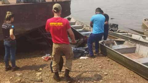 Corpo em decomposição é encontrado boiando no Rio Paraguai