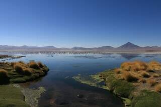 Atrativo imperdível na Bolívia, o Salar de Uyuni, considerado o maior deserto de sal do mundo (Foto: Melhores Destinos/Reprodução)