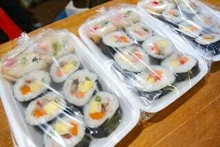 Além de yakisoba e sobá, colônia produziu sushi. (Foto: Marcos Maluf)