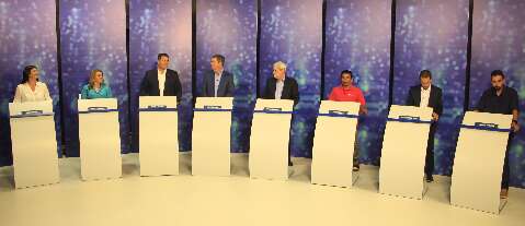 Debate derradeiro é missão de 7 candidatos ao Governo hoje