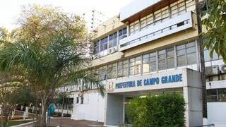Sede da prefeitura de Campo Grande, na Avenida Afonso Pena. (Foto: Reprodução)