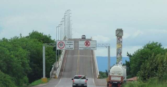 Ped&aacute;gio de R$ 14,10 na ponte do rio Paraguai deixa de ser cobrado