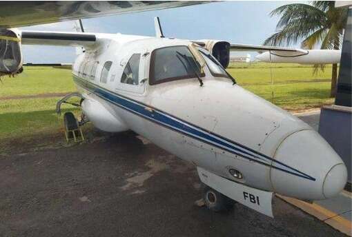 Avi&atilde;o usado para tr&aacute;fico de drogas &eacute; leiloado por R$ 1,2 milh&atilde;o em MS
