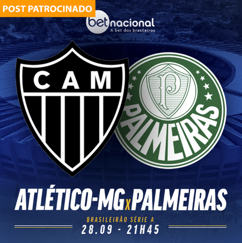 Em jogo acirrado, Atlético-MG e Palmeiras duelam pelo Brasileirão