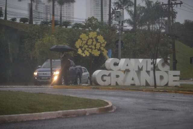 Chuva continua at&eacute; sexta-feira em MS