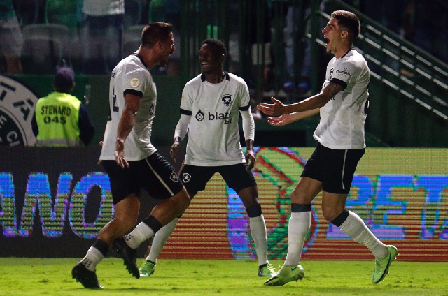 Com gol no final da partida, Botafogo vence o Goi&aacute;s por 1 a 0