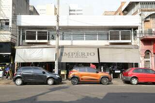 Avenida Calógeras, 2274, entre Dom Aquino e Barão, no Centro. (Foto: Paulo Francis)