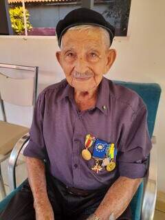Ex-combatente na 2ª Guerra Mundial, André Ragalzi faleceu aos 100 anos. (Foto: Arquivo pessoal)