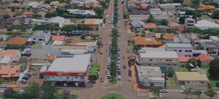 Chapadão do Sul vista do alto (Foto: divulgação / prefeitura)