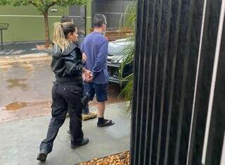 Jorge Zacarias em 13 de setembro, dia em que foi preso em Dourados (Foto: Adilson Domingos/Arquivo)