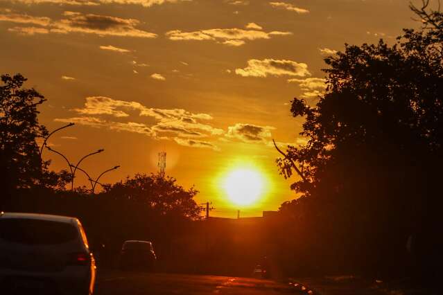 Semana começa ensolarada e com temperatura máxima prevista de 35ºC em MS