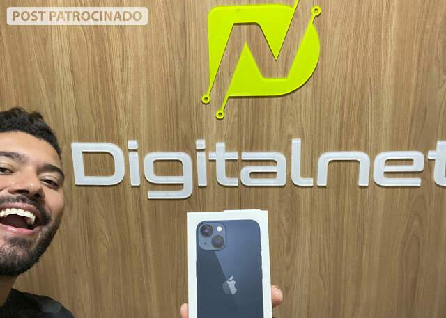 DigitalNet sorteia iPhone 13 e ainda garante descontaço no plano 