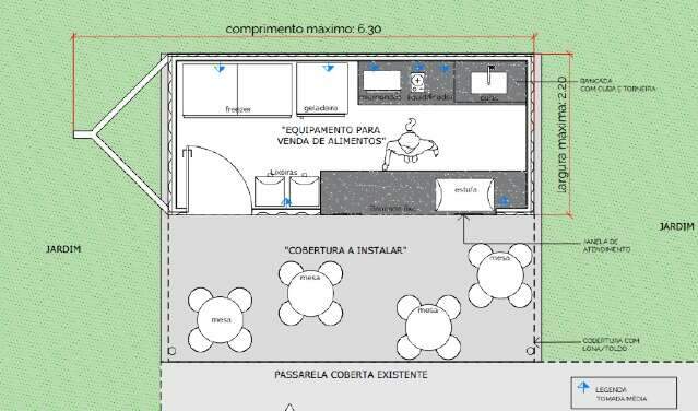 MP abre sele&ccedil;&atilde;o para instala&ccedil;&atilde;o de cantina com aluguel de R$ 500