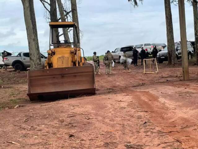 Opera&ccedil;&atilde;o desocupa fazenda palco do conflito ind&iacute;gena &quot;Massacre de Guapoy&quot; 