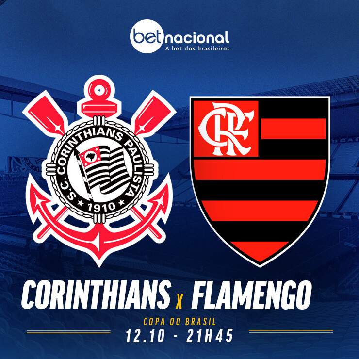 Segundo jogo da final da Copa do Brasil entre Corinthians x Flamengo será  no Maracanã