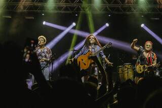 Banda du Bibi se apresentando no Campão Cultural (Foto: Álvaro Herculano/FCMS)