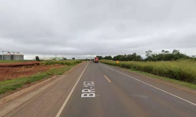 Ciclista de 45 anos &eacute; atropelada duas vezes na BR-163