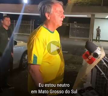 Em vídeo, Bolsonaro reforça neutralidade em MS e não virá ao Estado no 2º turno 