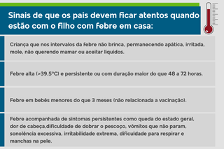 Febre persistente em crian&ccedil;as tira sono de pais; m&eacute;dicos falam sobre sintoma