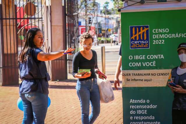 Sem taxa e prova, IBGE abre inscri&ccedil;&atilde;o para recenseadores em Mato Grosso do Sul 