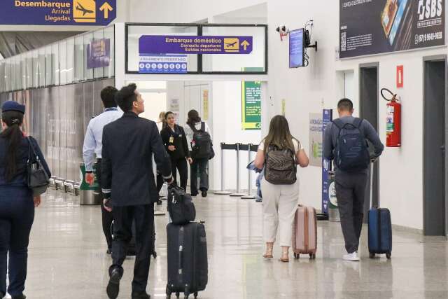 Ap&oacute;s quase 30 horas de tumulto, voos em Campo Grande voltam ao normal