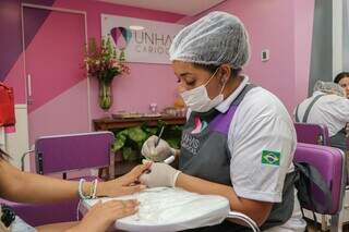 Unhas Cariocas chegou para otimizar o tempo das clientes e deixar todo mundo mais encantador. (Foto: Paulo Francis)