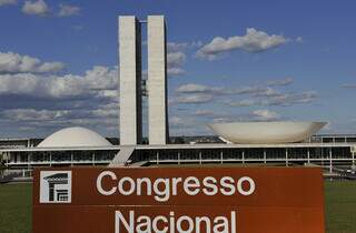 Congresso Nacional com o Senado Federal e Câmara dos Deputados (Foto: Divulgação)