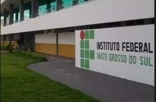 Sede do IFMS em Campo Grande. (Foto: Arquivo)