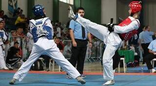 Copa Regional Centro-Oeste de Taekwondo em Campo Grande. (Foto: Divulgação/Fundesporte)