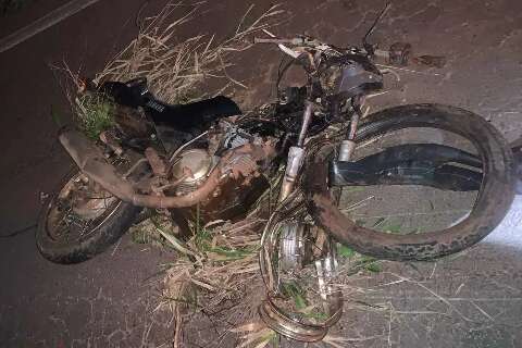Motociclista é arremessado e morre na rodovia MS-295