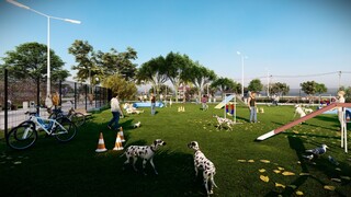 Villagio Santa Inês foi projetado com todos os espaços, esse é o PET Place. (Foto: Divulgação)