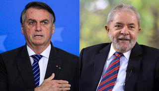Candidato à reeleição, Jair Bolsonaro (PL) mantém vantagem sobre Lula (PT) em MS. (Foto/Arquivo)