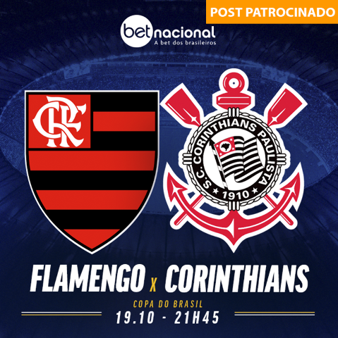 Em Maracanã lotado, Flamengo e Corinthians decidem Copa do Brasil