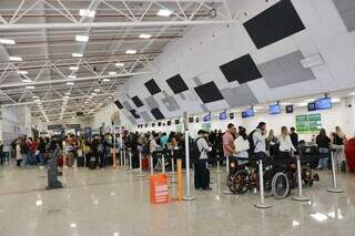 Aeroporto de Campo Grande foi leiloado no lote arrematado em agosto deste ano. (Foto/Arquivo: Paulo Francis)
