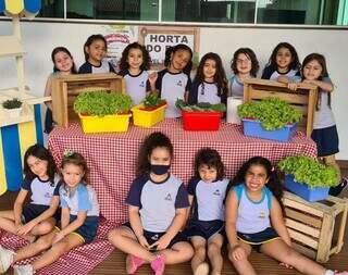 Cada Colégio Adventista possui laboratórios de culinária experimental e hortas. (Foto: Divulgação)