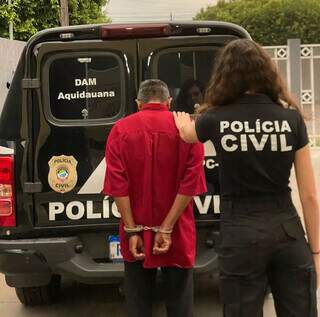 Pator de igreja indígena, sendo detino no município de aquidauana. (Foto: Divulgação/ Polícia Civil)