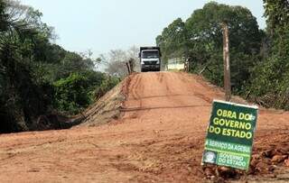 Estradas interligam pantanais de MS e facilitam acessos a regiões isoladas. (Foto: Divulgação / Governo do Estado)