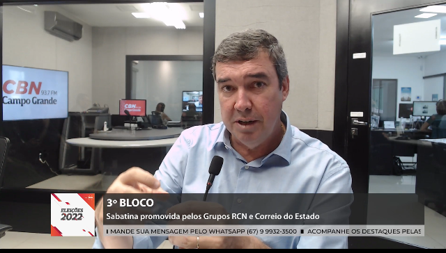 Contar falta pela 3&ordf; vez e debate vira sabatina com Eduardo Riedel