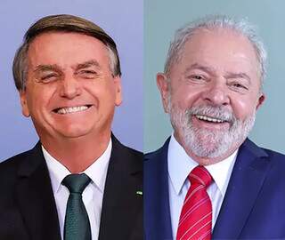 Jair Bolsonaro e Luiz Inácio Lula da Silva disputam o 2º turno para presidência do Brasil. 