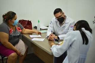 O atendimento é feito de forma gratuita e com acompanhamento dos estudantes universitários. (Foto: Assessoria)