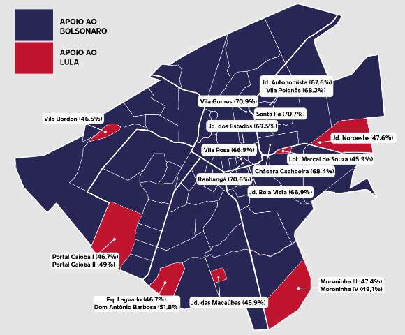 Quem ganharia se votação fosse para presidente de bairro?