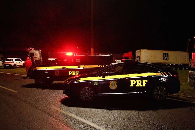 PRF come&ccedil;a a desbloquear rodovias em MS