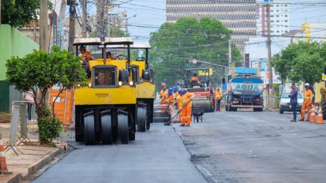 Obra de recapeamento interdita trecho da Rua 13 de Maio até dia 7 de novembro