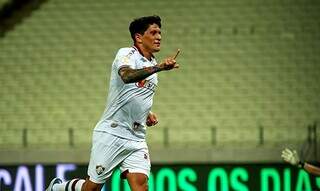 Cano faz o gol da vitória por 1 a 0. (Foto: Mailson Santana/Fluminense FC)