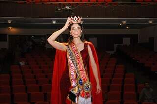 Bruna ganhou o concurso nacional Miss Beleza Turismo. (Foto: Pietra Couto)