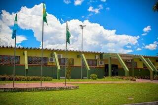 Fachada da Prefeitura Municipal de Bataguassu. (Foto: Divulgação/Prefeitura)