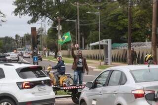Bolsonaristas se manifestam contra resultado das urnas (Foto: Marcos Maluf)