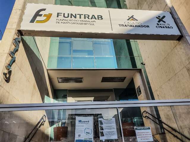  Funtrab oferta 1.337 vagas para Campo Grande nesta quinta