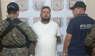 Waldemar Pereira Rivas, o “Cachorrão”, quando foi preso em maio de 2020. (Foto: ABC Color)