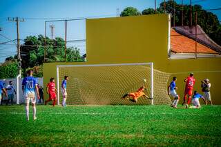 Jogo da Copa Assumasul de 2022 disputado em Bela Vista (Foto: Edson Ribeiro/Assomasul)